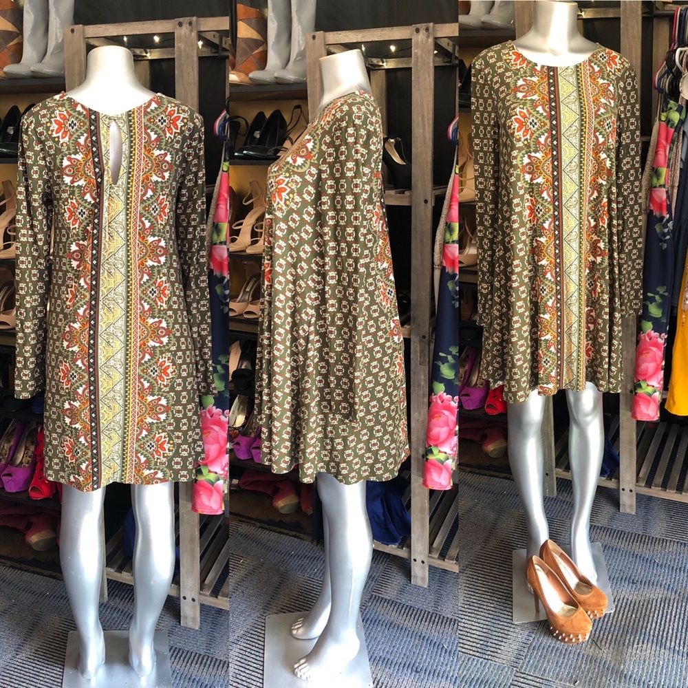 Bohemian Printed Dress